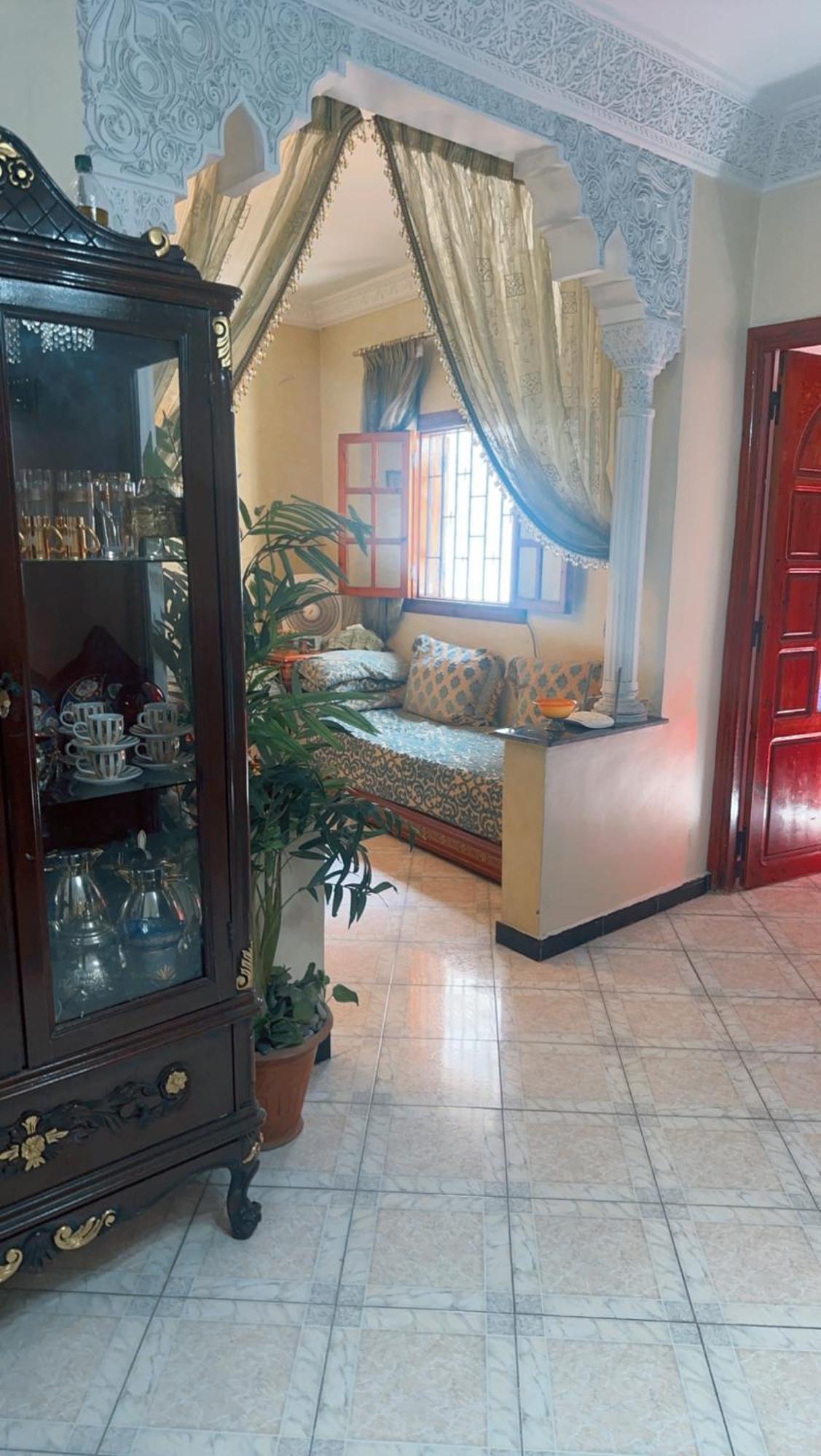 Ferienwohnung شقه سكاي دورين على البحر Salé Exterior foto