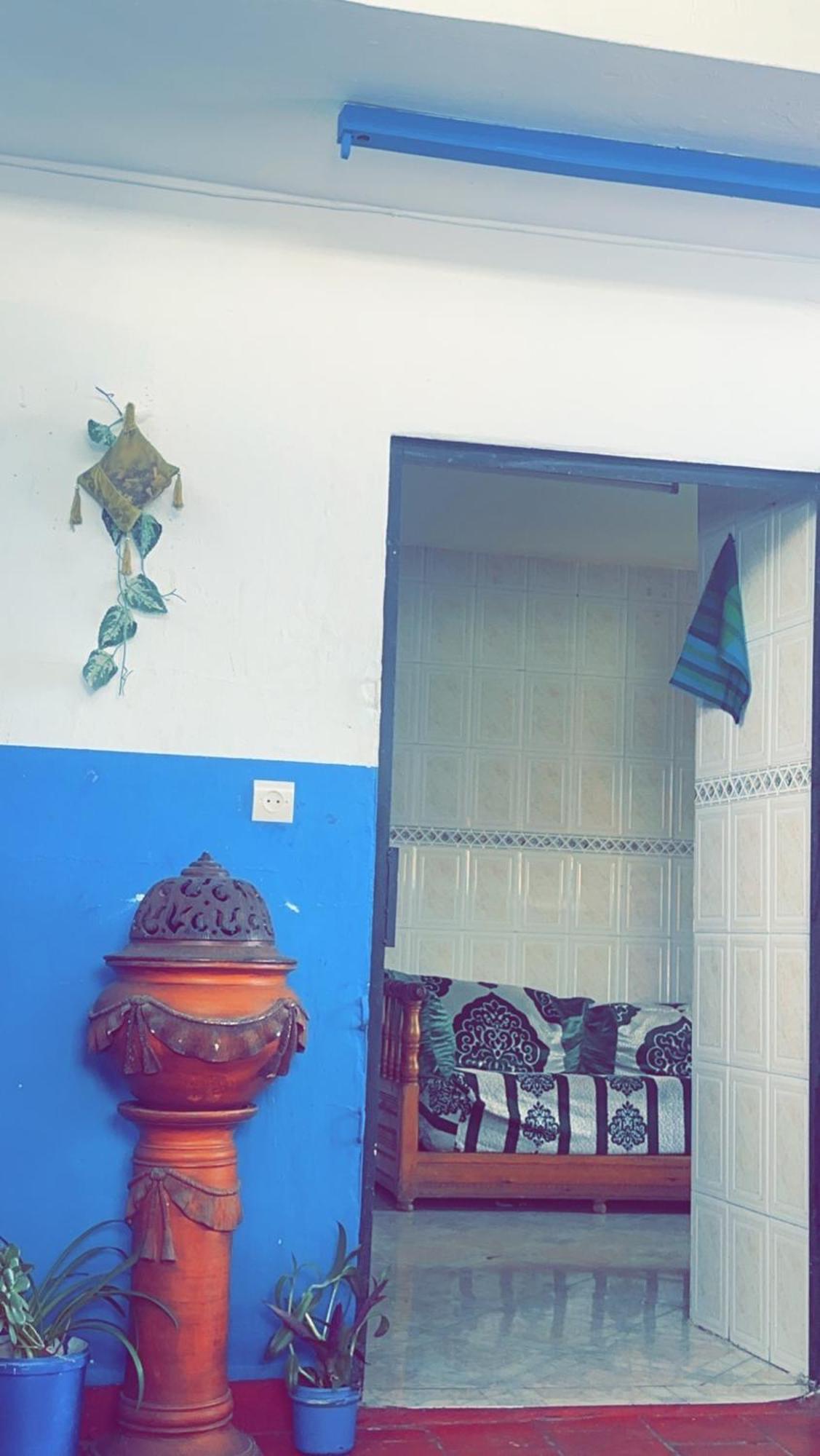 Ferienwohnung شقه سكاي دورين على البحر Salé Exterior foto
