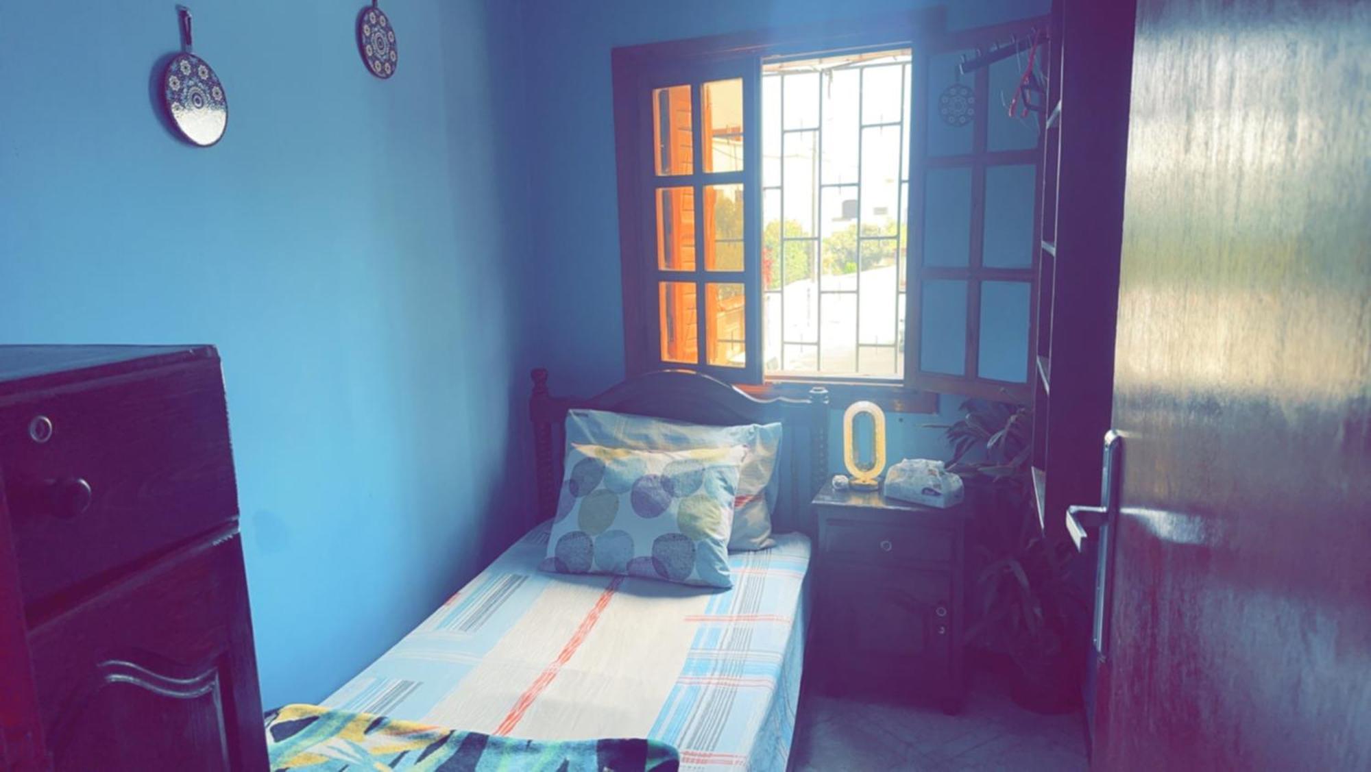 Ferienwohnung شقه سكاي دورين على البحر Salé Exterior foto