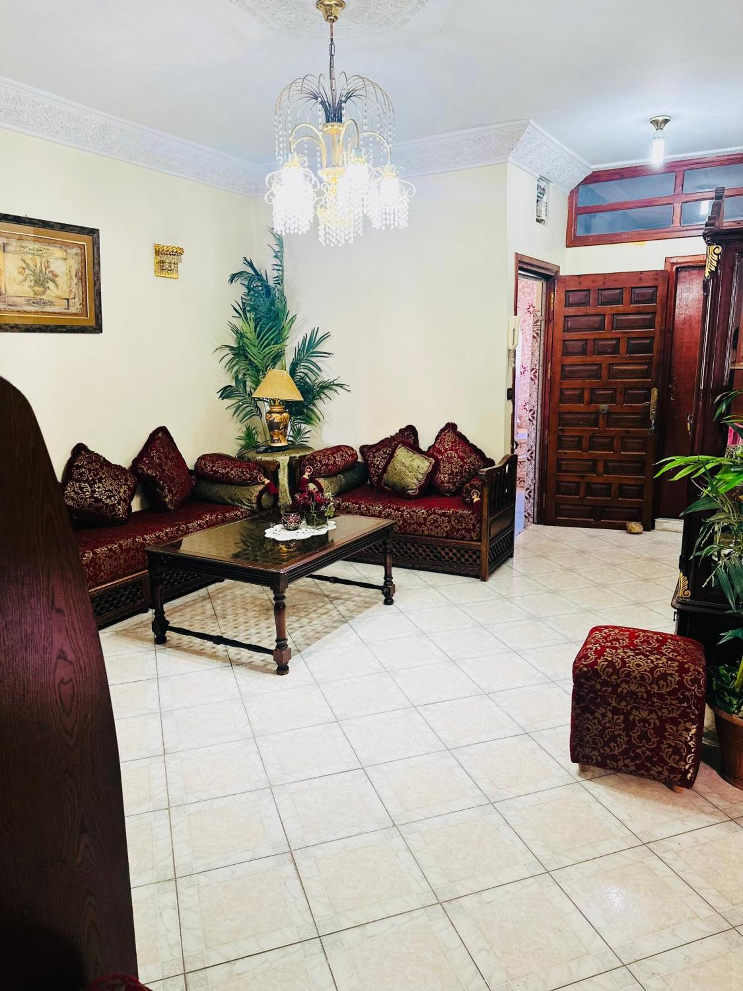 Ferienwohnung شقه سكاي دورين على البحر Salé Exterior foto